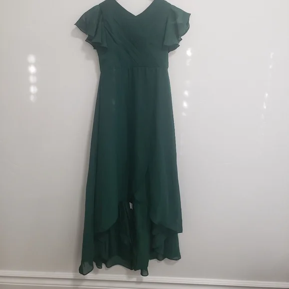 JJs House | Dresses | Jjs House Girls Forest Green Bridesmaids Dress |  Poshmark